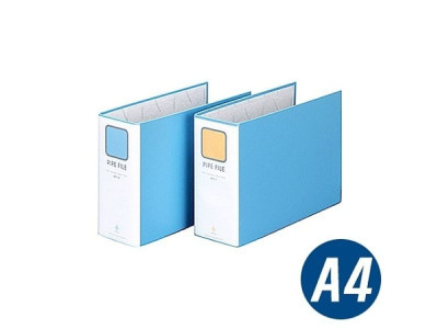 가로형문화 보급형 파이프바인더 B875-7A (A4폭100mm)