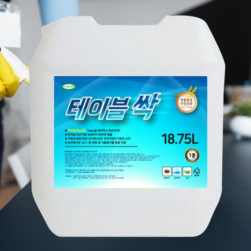 테이블싹18.75L 다목적살균세정제 기름때 멀티크리너