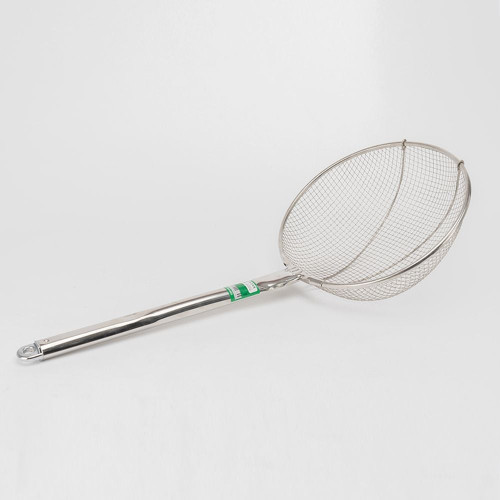 국내산 스텐 뜰채 건지게_B타입 넓은망 특1호 (업소용