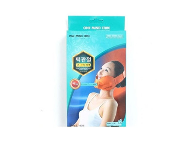 턱관절 냉온 찜질팩 황토성분 함유 전자렌지 냉장고