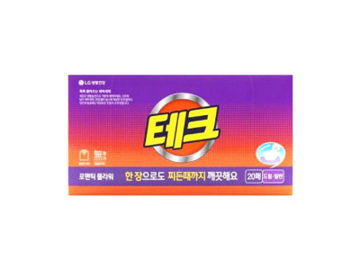 테크 뽑아쓰는 간편 시트 로맨틱 플라워 20매