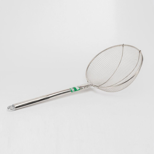 국내산 스텐 뜰채 건지게_B타입 넓은망 1호 (업소용