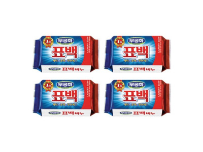 무궁화 표백비누 230g 4개입 세탁비누