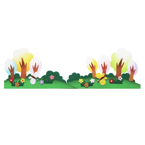 펠트 동산울타리(19X60cm) 환경꾸미기재료