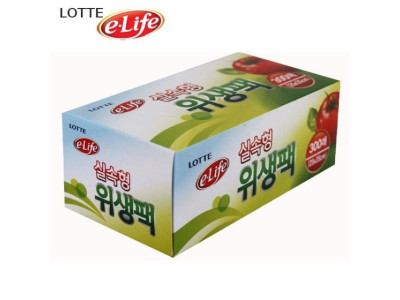 주방 위생 팩 25x35x300매 1개 일회용 비닐 봉투 봉지