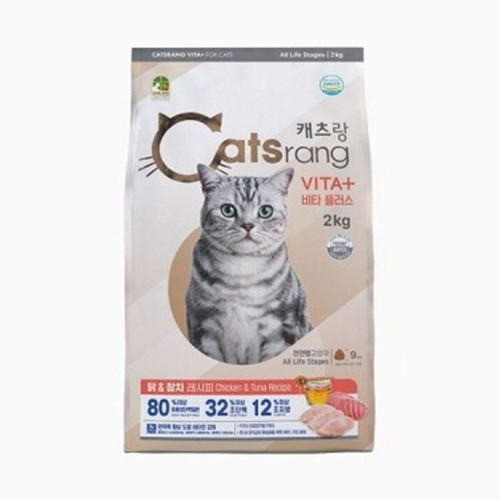 반려묘 전연령 사료 2kg 1p 벨르샤 캐츠랑전연령 대