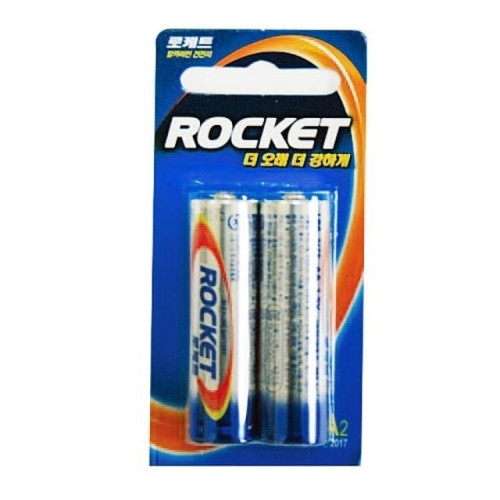 로케트 건전지 1.5V/LR6.2A/소.1카드/2P