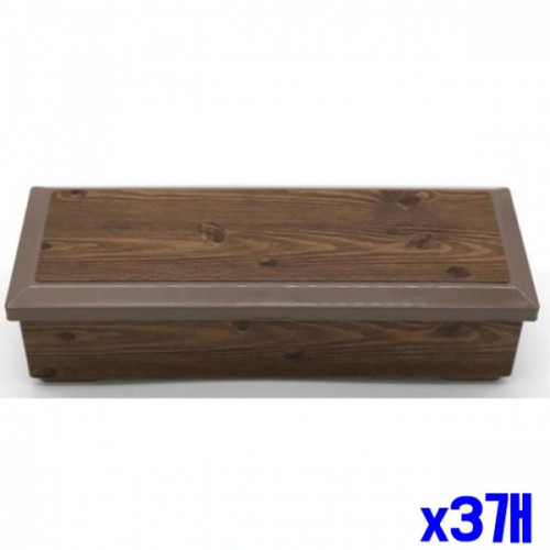 물빠짐 채반 있는 나무 수저함 X3개 수저정리 수저통