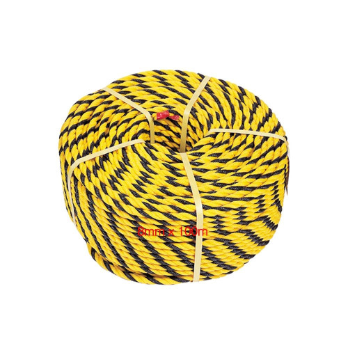 PP 안전로프 빨래줄 표식 밧줄 8mm x 100m 3.1kg