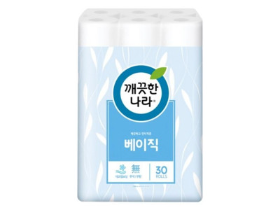 깨끗한나라 베이직 화장지 40mX30롤