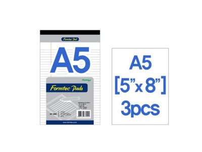 프로-패드 A5 백색 NP-3242 3개입 1팩 폼텍
