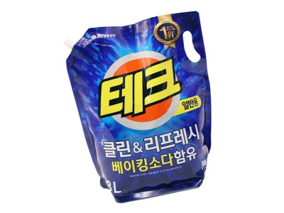 테크 액체세제 리필 일반용 1.8L 1P 빨래 세탁 세제