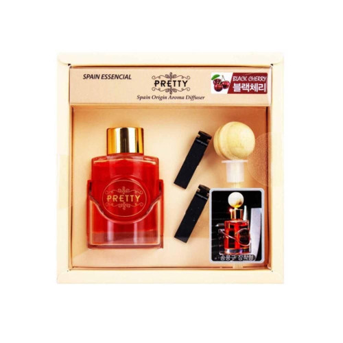 프리티 차량 송풍구 장착형 디퓨저 30ml-블랙체리
