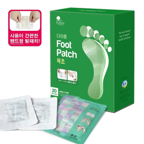 국산 건강 발패치 에센스네이쳐 목초 밴드형 20매입