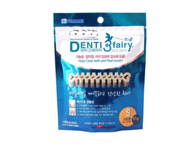 덴티3 페어리 강아지 애견 덴탈껌 65g S X3개 양치껌