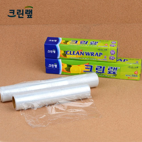 크린랲 30cmX50M 주방 가정 업소 일회용랩 비닐랩