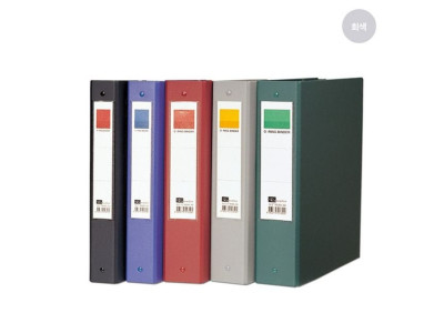 리멤버 3공O링합지바인더 NPO305(A4 두께 5cm 회색)