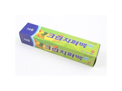 크린 지퍼백 특대 30X35X15매 일회용품 잡화 크린랲