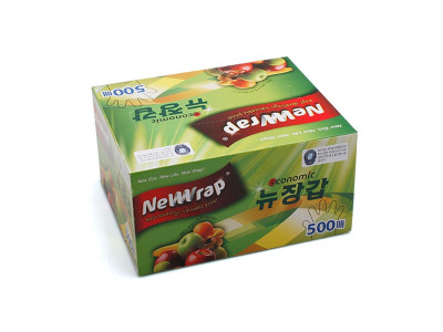 뉴랩 뉴장갑 500매 일회용 조리용 비닐 장갑 1회용