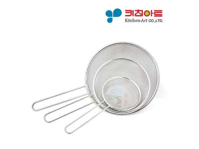 키친아트 건지기 중 채반 믹싱볼 건지개 뜰채 망