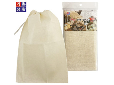 진짜 삼베주머니(특대 36x53)천연 면보자기 한약 면포