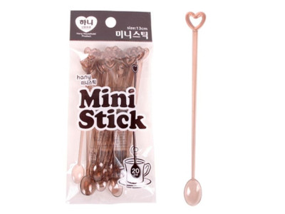 하니 갈색 미니 스틱 20P(13cm)