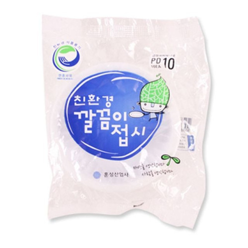깔끔이 접시 10호 10P