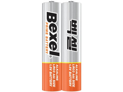 벡셀 알카라인 건전지 AAA 1.5V x 2개 비닐포장