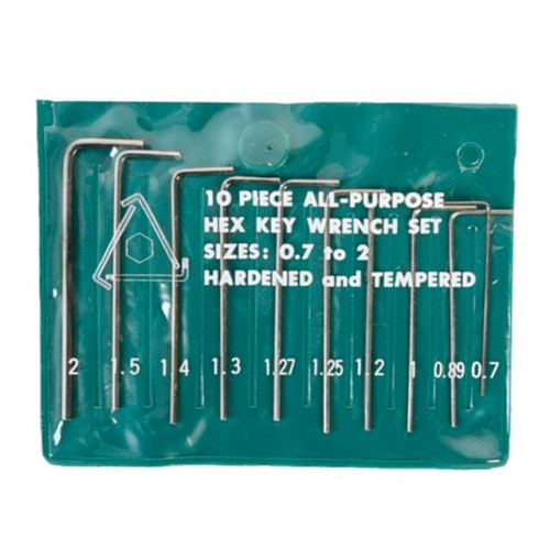 삼정정밀 육각렌치세트 0.7 ~ 2mm (10pcs)