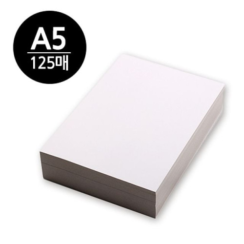 마니라 도화지300g/ A5 /1개/125매