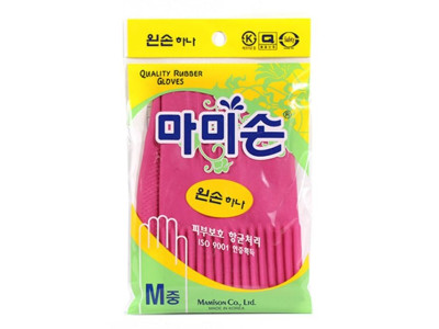 마미손 고무장갑 왼손 하나 M(중)x10켤레