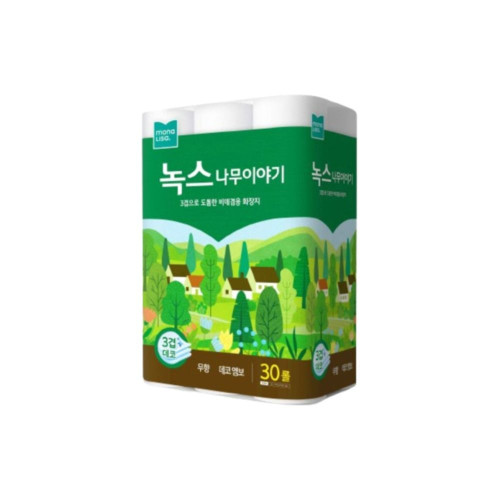 모나리자 녹스 나무이야기 데코 3겹 27m 30롤 x 1팩