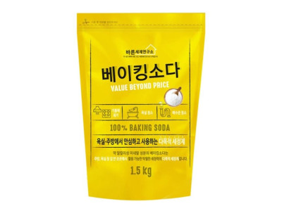 무궁화 바른세제연구소 베이킹소다 리필형 1.5kg