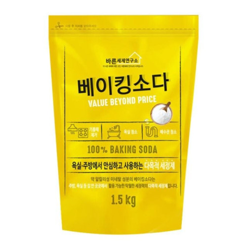 무궁화 바른세제연구소 베이킹소다 리필형 1.5kg