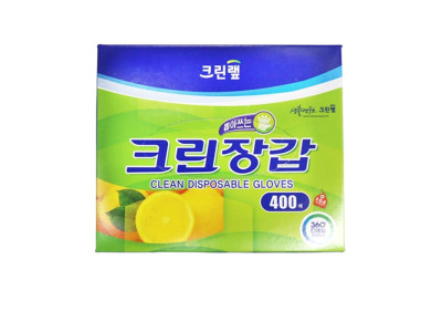 크린랲 위생잡갑 400매 업소용위생장갑 식품용위생장