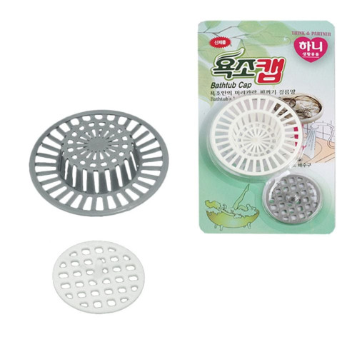 하니 머리카락 거름망 욕조캡 2종