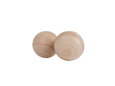 순수편백나무 4cm 셀프 마사지볼 2개 1set 지압볼 지
