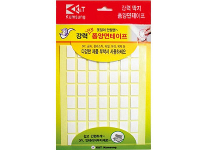 양면폼테이프(사각/12X18mm/112개)