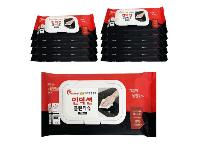 클린업 인덕션 클린티슈 30매 x(10개) 찌든때 가스렌지 청소