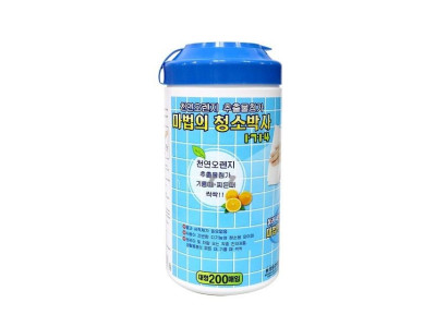 다용도 청소용 와이퍼 찌든때 기름때 대형200매입