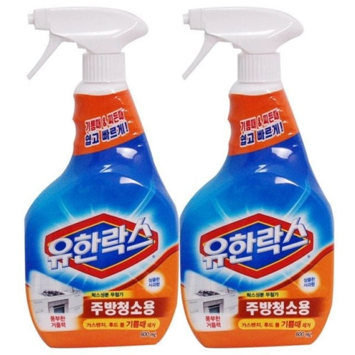 유한락스 주방청소용 600ml 2입