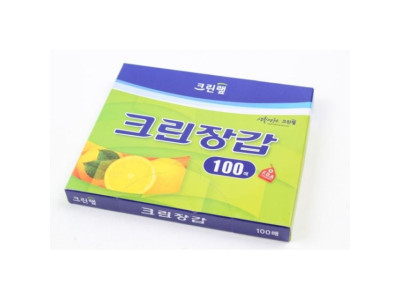 크린 위생장갑 100매 일회용장갑 크린랲장갑 주방장갑