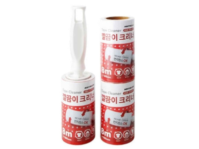 머리카락돌돌이 반영구돌돌이 테이프클리너 본품1리필
