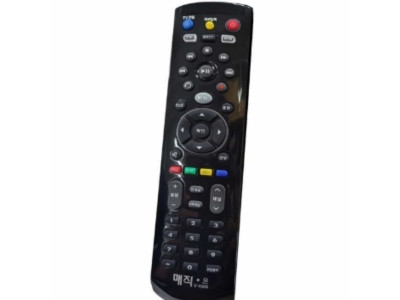 블랙 TV SK BTV 리모컨 통합리모컨 통합리모콘 TV만능