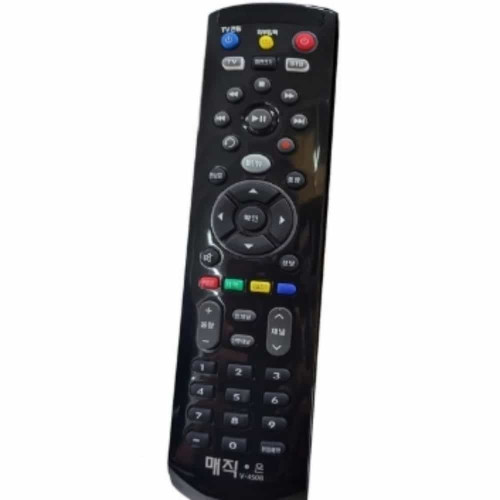 블랙 TV SK BTV 리모컨 통합리모컨 통합리모콘 TV만능