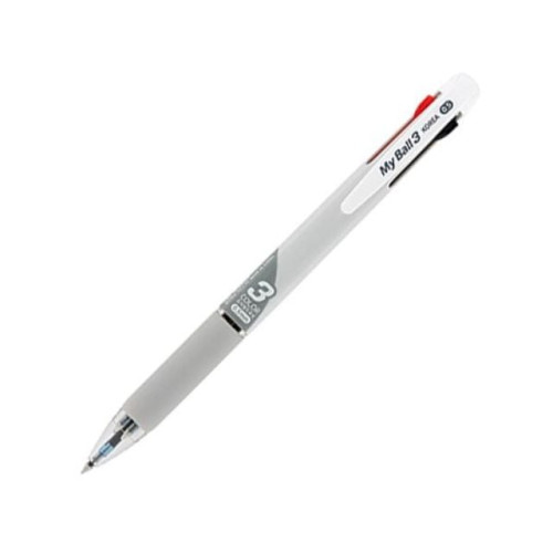 마이펜)마이볼3색 볼펜(0.5mm/그레이)-다스(12개입)