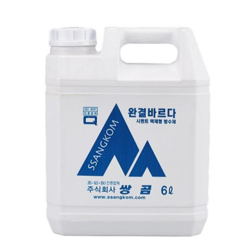 바닥제 방수제 완결 완결바르다 6L 목욕탕 화장실