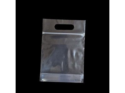 스탠드형 손잡이 지퍼봉투 18X20cm폭6cm 밑8cm 50매