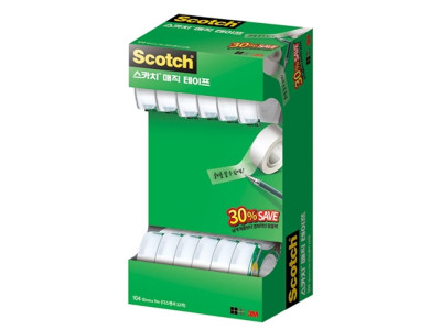3M 스카치 매직테이프 104-12 (12mmx11m) 세이빙팩