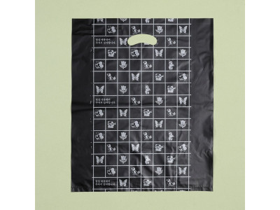 100p 양장비닐봉투(검정)(45x55cm) 의류봉투